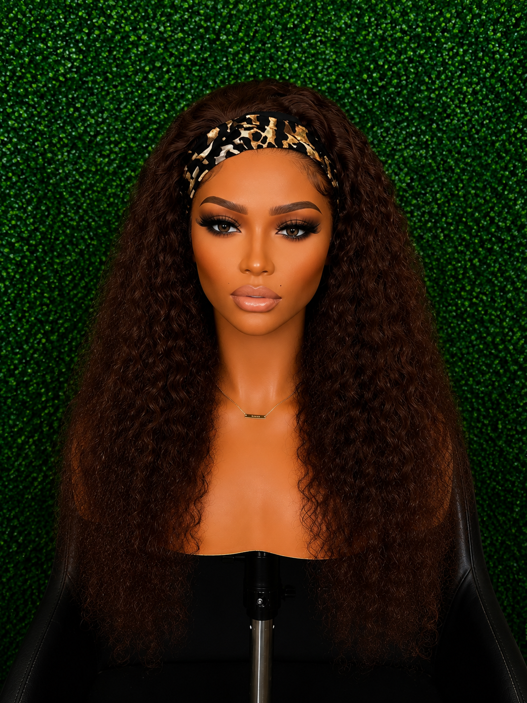 Deep Wave Head Band Wig