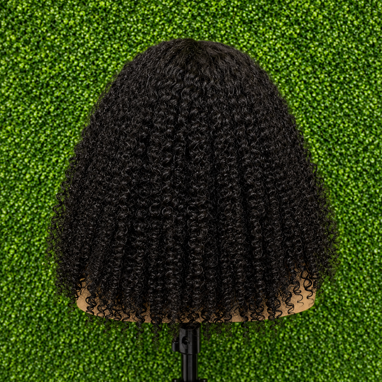 Luxury Synthetic Deep Curl Lace Front Wig