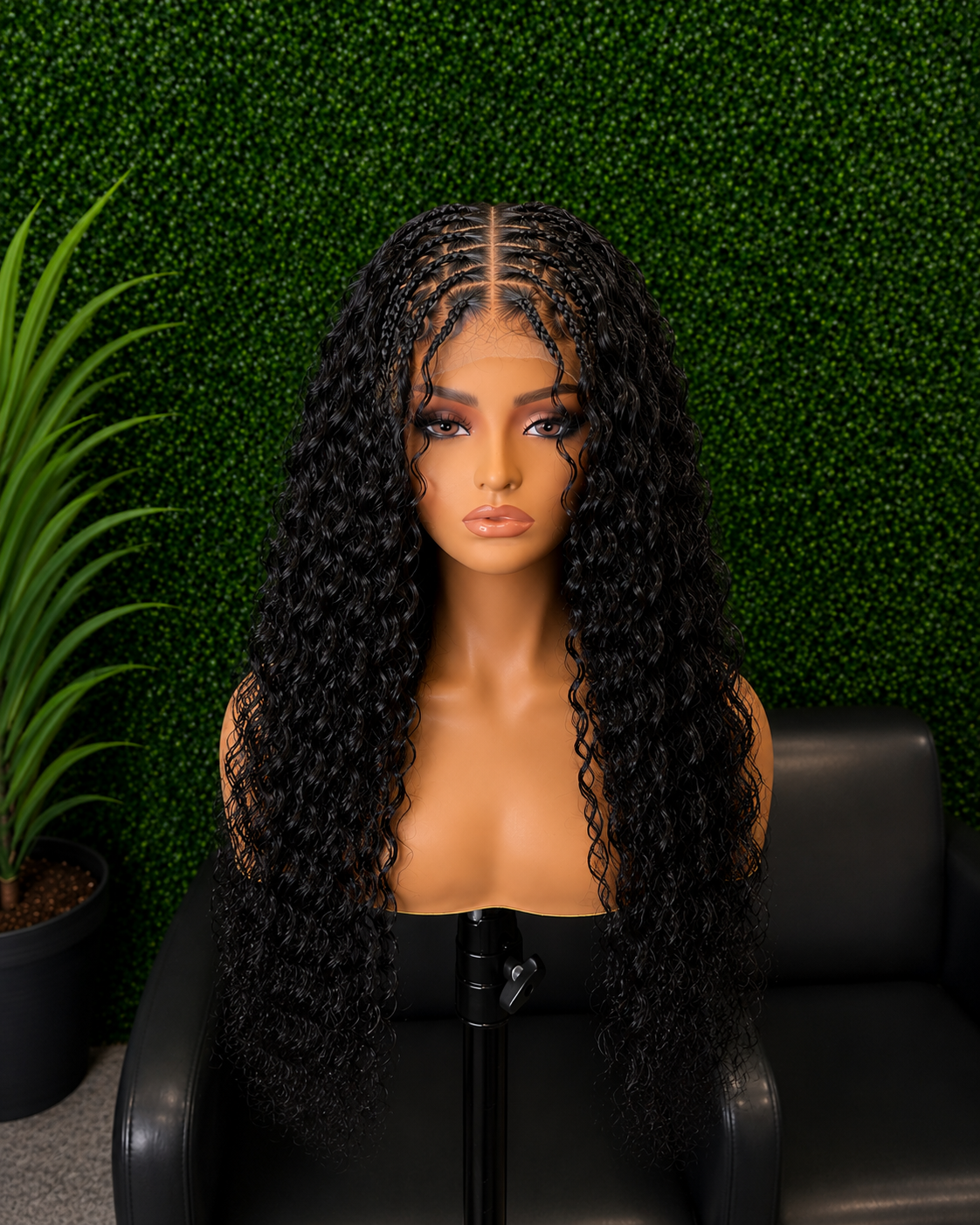 FEATHER Crochet Human Hair