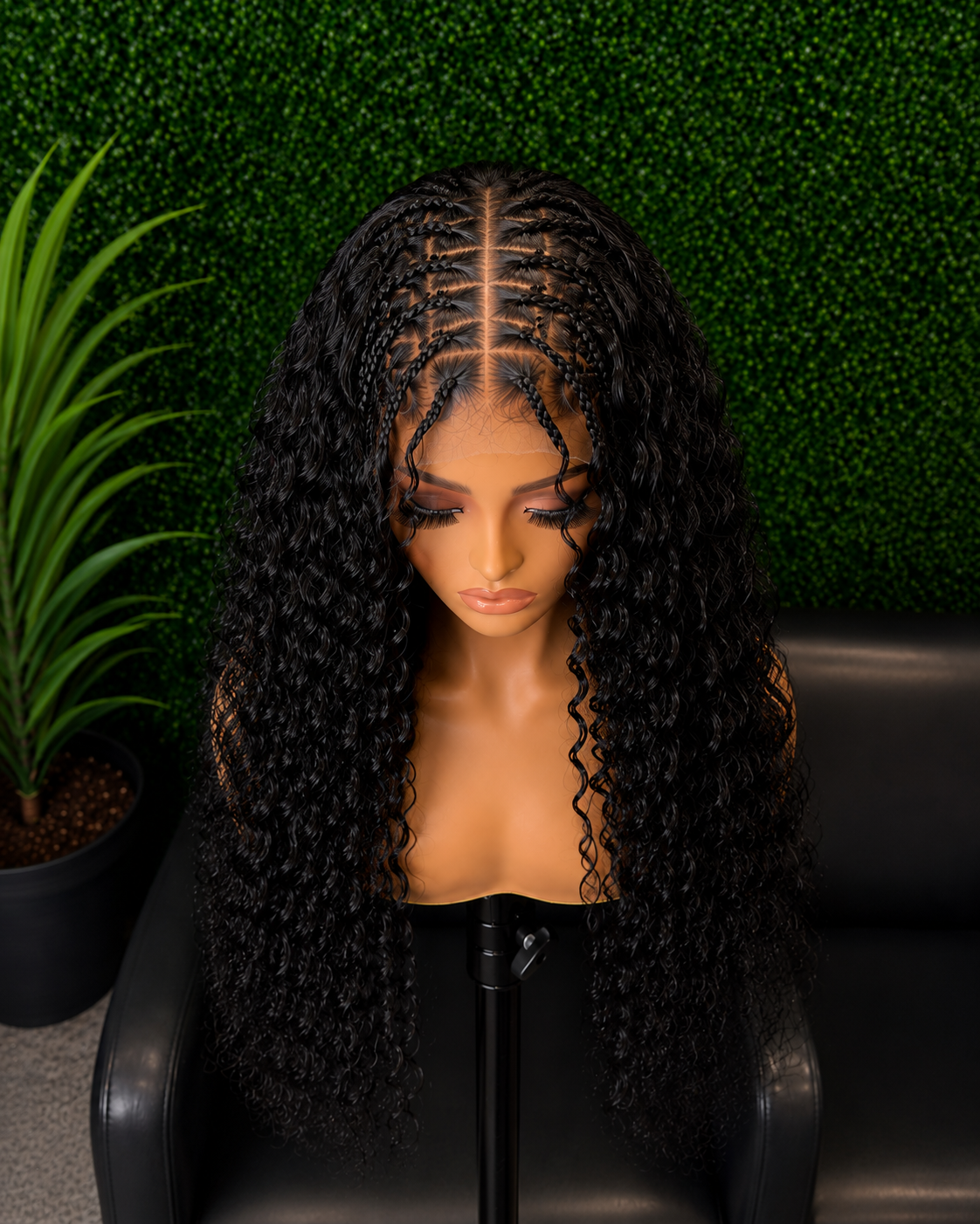 FEATHER Crochet Human Hair