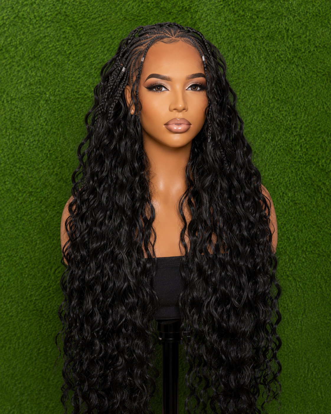 FEATHER Crochet Human Hair