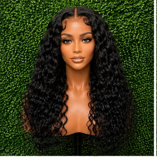 Luxury Put On & Go Water Wave Glueless Wig – Human Hair