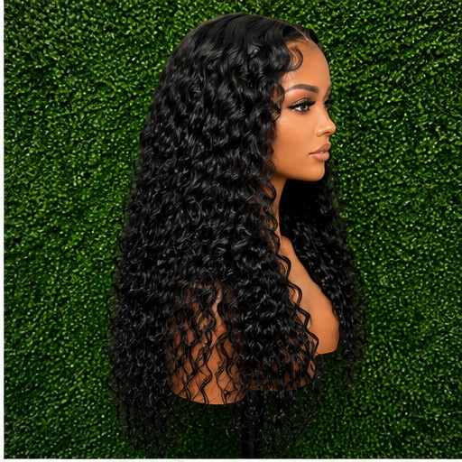 Luxury Put On & Go Water Wave Glueless Wig – Human Hair