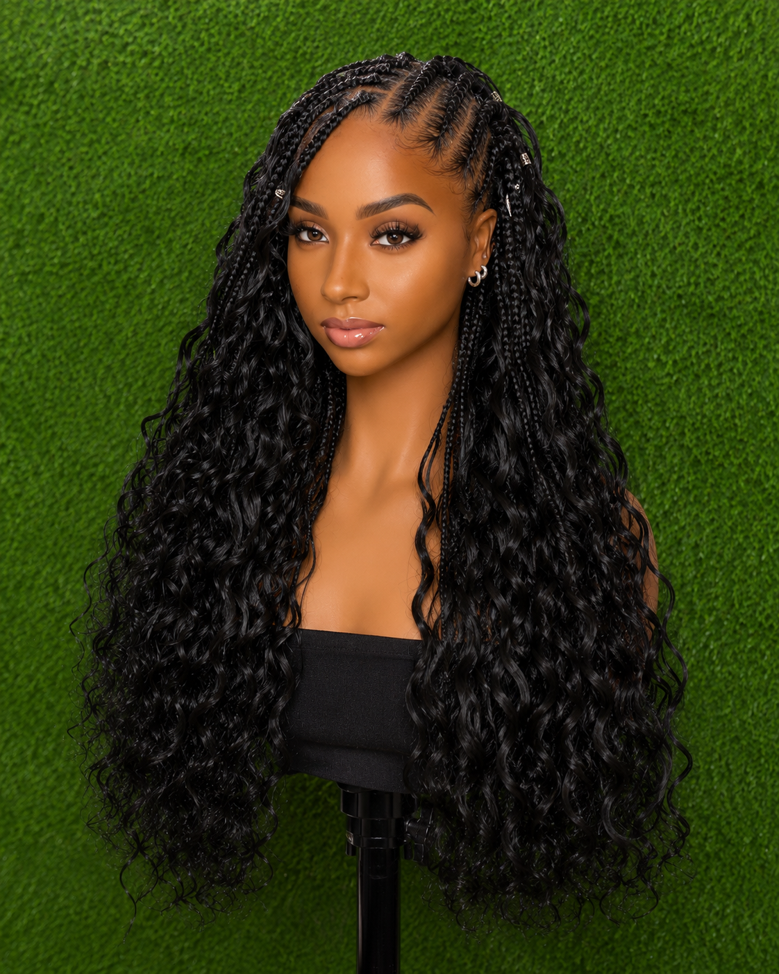 FEATHER Crochet Human Hair