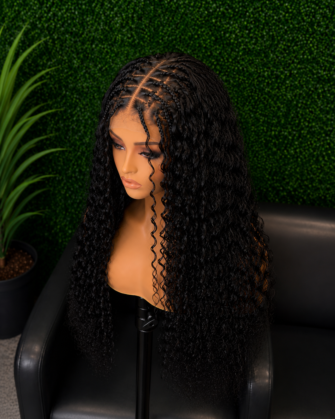 FEATHER Crochet Human Hair