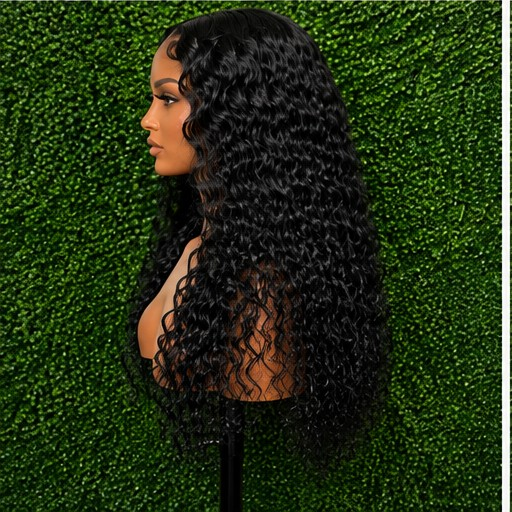 Luxury Put On & Go Water Wave Glueless Wig – Human Hair
