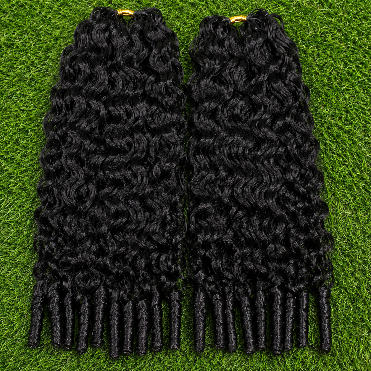 FEATHER Crochet Human Hair